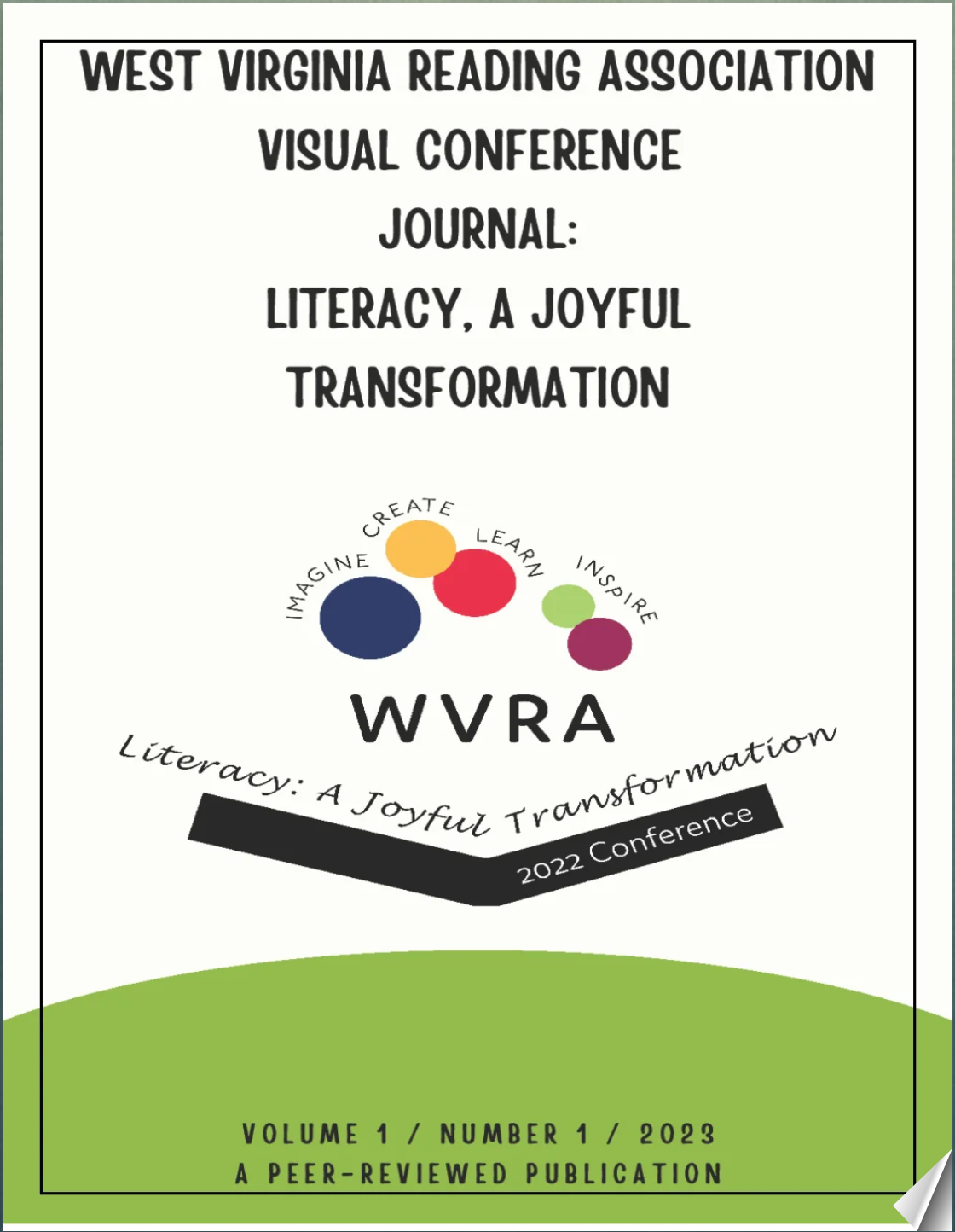 2022 WVRA Visual Conference Journal Released West Virginia Reading