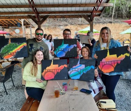 WV State Paint Party Paintings