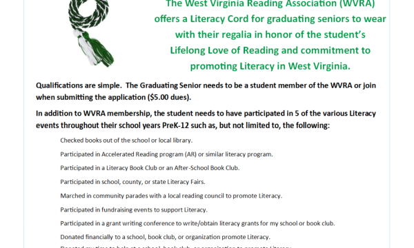 The image shows how to apply for WVRA student membership.
