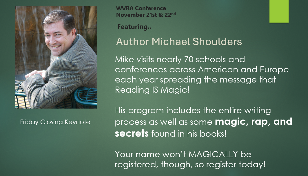 Michael Shoulders Author Promo