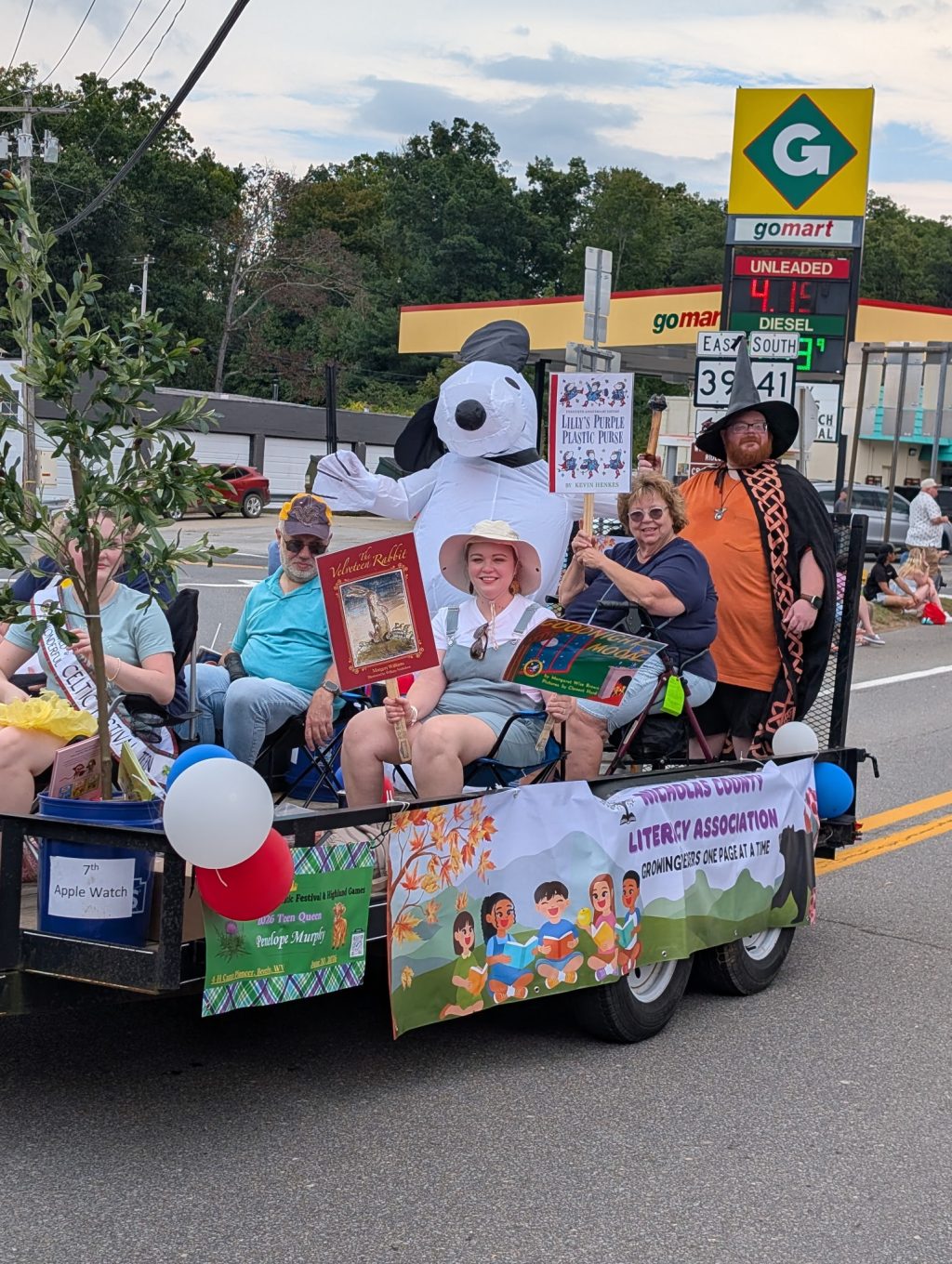 NCLA float at the 2026 Potato Festival